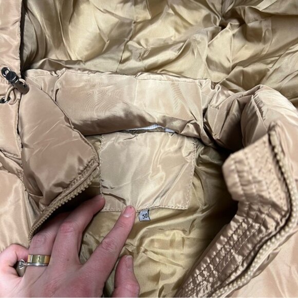 NWT gold puffer coat - Picture 2 of 4